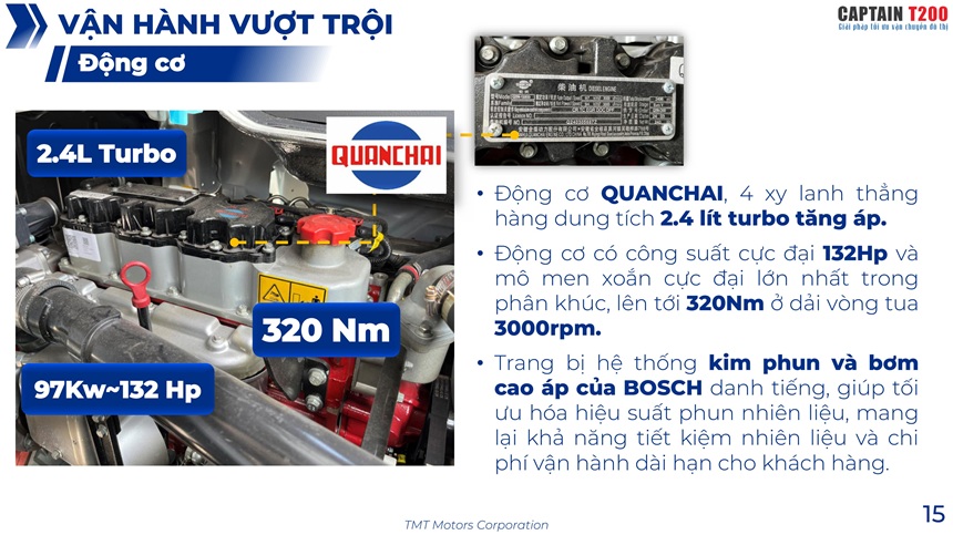 động cơ xe tải 2 tấn captain T200 dong-co-xe-tai-2-tan-captain-t200