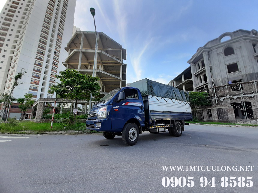 xe tải thùng daisaki 2.4 tấn mui bạt